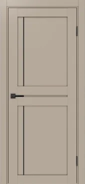Межкомнатная дверь экошпон Турин 523АПП.111 мокко с молдингом