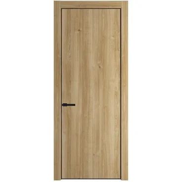 Межкомнатная дверь 1NA дуб карамель глухая