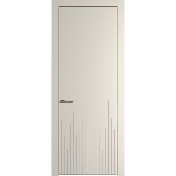Межкомнатная дверь 7PA кремовая магнолия глухая