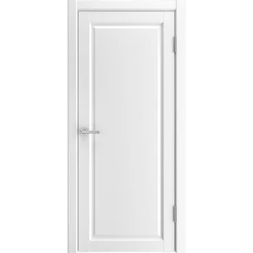 Межкомнатная дверь экошпон Emalit 1 белый глухая