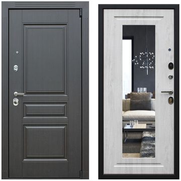 Входная дверь Гермес венге с зеркалом