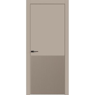 Межкомнатная дверь эмаль Ofram Линнея 8 капучино глухая