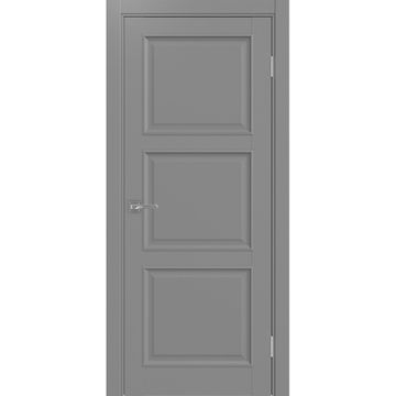 Межкомнатная дверь Тоскана багет 630.111 серый глухая