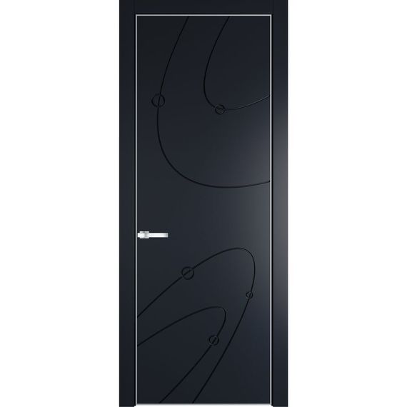 Межкомнатная дверь 5PA нэви блу глухая