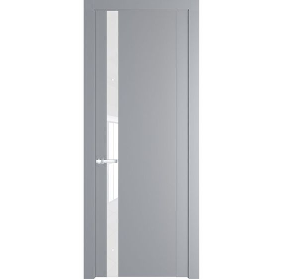 Межкомнатная дверь 1.2P смоки остеклённая