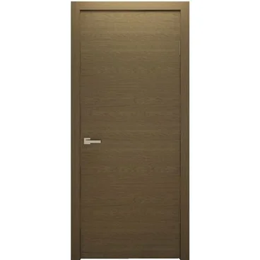 Межкомнатная дверь шпон Квадро 4G дуб европейский глухая
