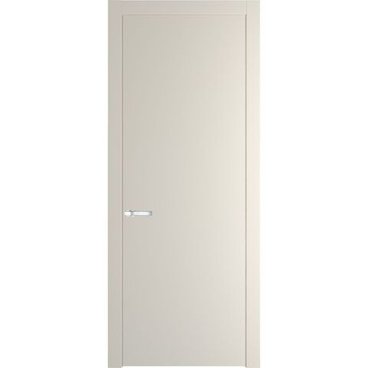 Межкомнатная дверь 1PW кремовая магнолия глухая