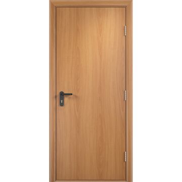 Дверь противопожарная деревянная ПВХ EI30 миланский орех