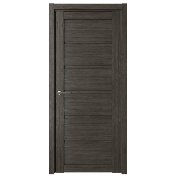 Фото двери Вена экошпон серый кедр глухая