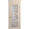 Межкомнатная дверь массив бука Viporte Лацио Амбиенте ваниль остекление 3