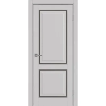 Межкомнатная дверь Тоскана 602С.2121 пепельный со стеклом