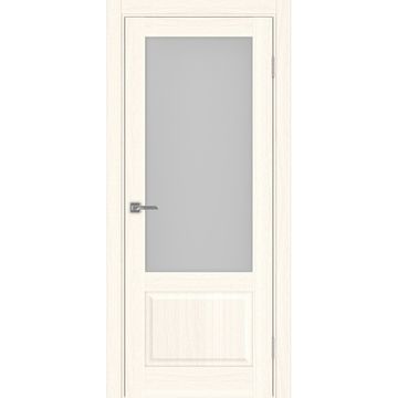Межкомнатная дверь Тоскана 640.21 ясень светлый со стеклом