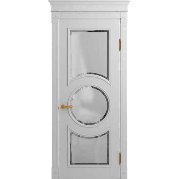 Межкомнатная дверь массив бука Viporte Лацио Амбиенте аворио остеклёние 3