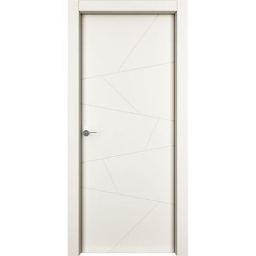 Противопожарная дверь Энигма кремовая эмаль EIS60
