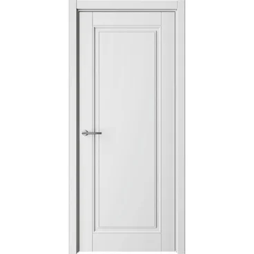 Межкомнатная дверь эмаль Классика 1 белая глухая