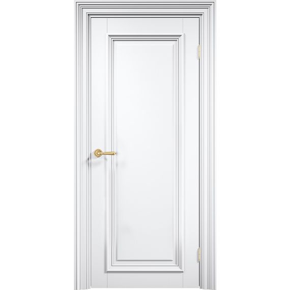 Фото межкомнатной двери эмаль Дверцов Болонья 1 RAL 9003 глухая