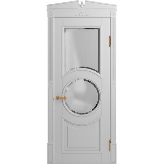 Межкомнатная дверь массив бука Viporte Лацио Амбиенте аворио остеклёние 2