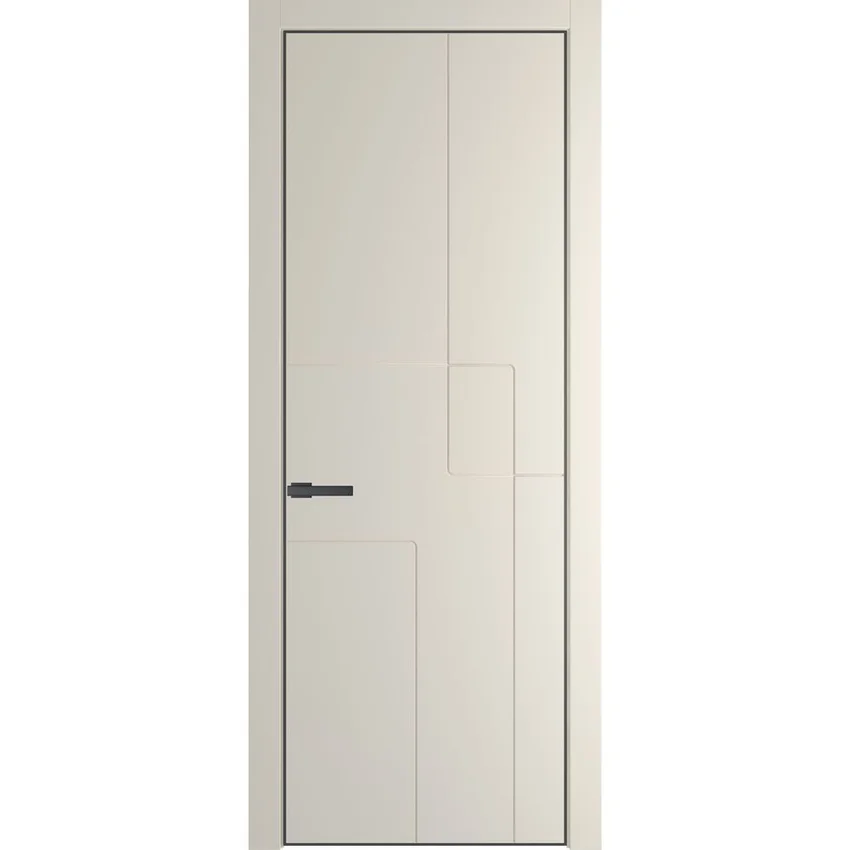 Межкомнатная дверь 3PA кремовая магнолия глухая