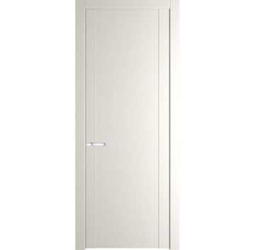 Межкомнатная дверь 1.1P перламутр белый глухая