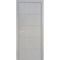 Фото межкомнатной двери эмаль Текона Смальта-Лайн 03U агат RAL 7044 глухая