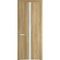 Межкомнатная дверь 1.8N дуб карамель остеклённая