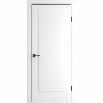 Межкомнатная дверь экошпон ДП-1 white pearl глухая
