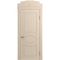 Межкомнатная дверь массив бука Viporte Лацио ваниль глухая
