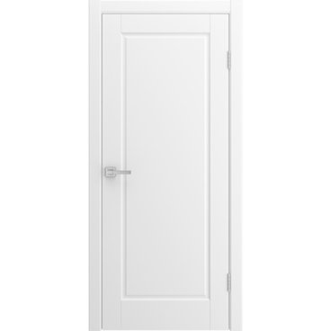 Межкомнатная дверь Аура белая эмаль RAL 9016 глухая
