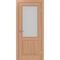 Фото двери Тоскана багет 602.21 цвет ясень тёмный со стеклом