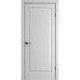 Межкомнатная дверь экошпон ДП-1 silver gray глухая