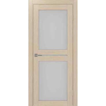 Межкомнатная дверь экошпон Турин 520.222 белёный дуб остеклённая