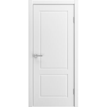 Межкомнатная дверь эмаль Капри 2 белая глухая