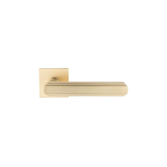 Дверная ручка на розетке Porta Di Parma Glamour матовое золото