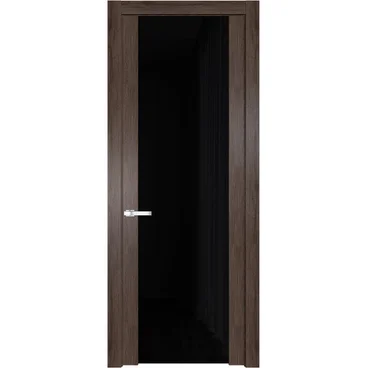 Межкомнатная дверь 1.13N дуб тобакко стекло триплекс