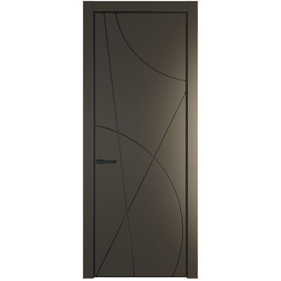 Межкомнатная дверь 4PA перламутр бронза глухая