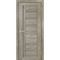 Фото межкомнатной двери экошпон Мариам Техно-801 гриджио стекло сатинат графит