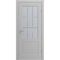 Фото двери Патриция светло-серая эмаль со стеклом