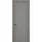 Фото межкомнатной двери керамик FL 4 серый глухая