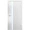 Межкомнатная дверь эмаль Ультра белая со стеклом