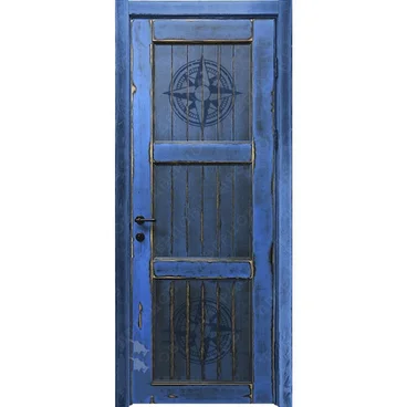 Межкомнатная дверь Лофт Океан глухая