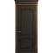 Межкомнатная дверь массив ясеня Viporte Бристоль шоколад глухая
