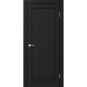 Межкомнатная дверь экошпон Турин 501.1 антрацит глухая