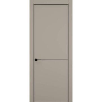 Межкомнатная дверь керамик MN 2 бежевый глухая
