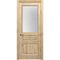 Межкомнатная дверь массив дуба без сучка Дверцов Болонья ПО-1 остеклённая