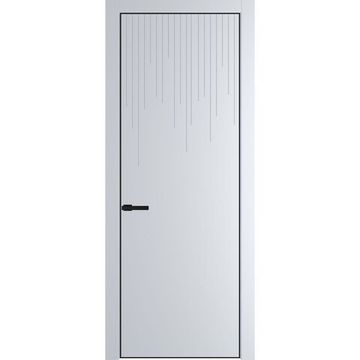 Межкомнатная дверь 8PA вайт глухая