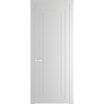 Межкомнатная дверь 26PW крем вайт глухая