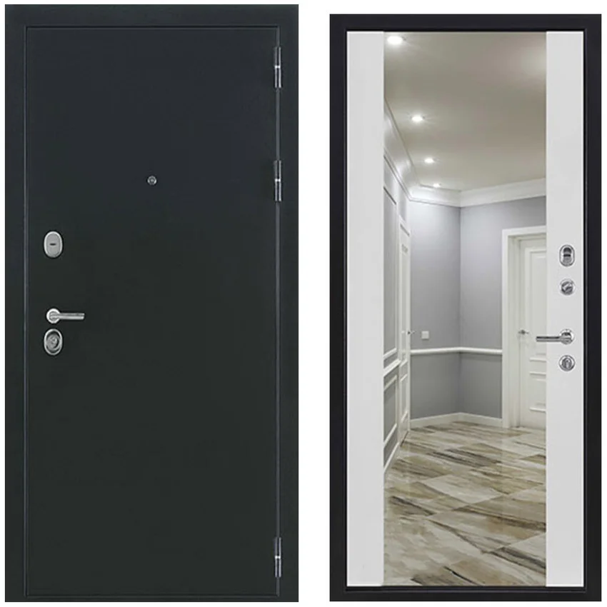 Входная дверь Президент X7 хамелеон антик панель зеркало INFINITY