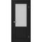 Фото двери экошпон Турин 502.21 антрацит остеклённая