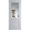 Межкомнатная дверь 3.2.2PM лайт грей остеклённая