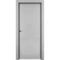 Межкомнатная дверь эмаль 1001 серая глухая
